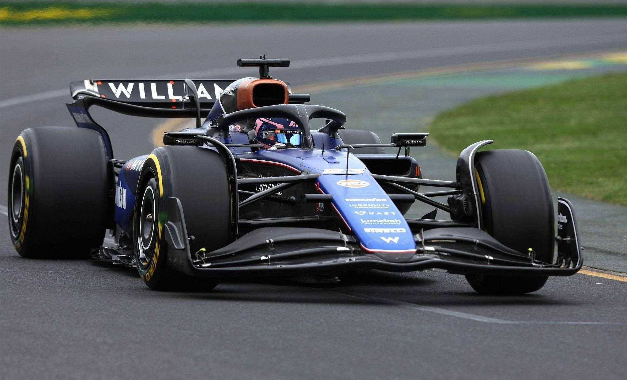 关于威廉姆斯完胜哈斯车队，塞恩斯高光表现的信息